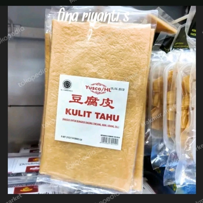 

YUSCO KULIT KEMBANG TAHU BESAR LEMBARAN