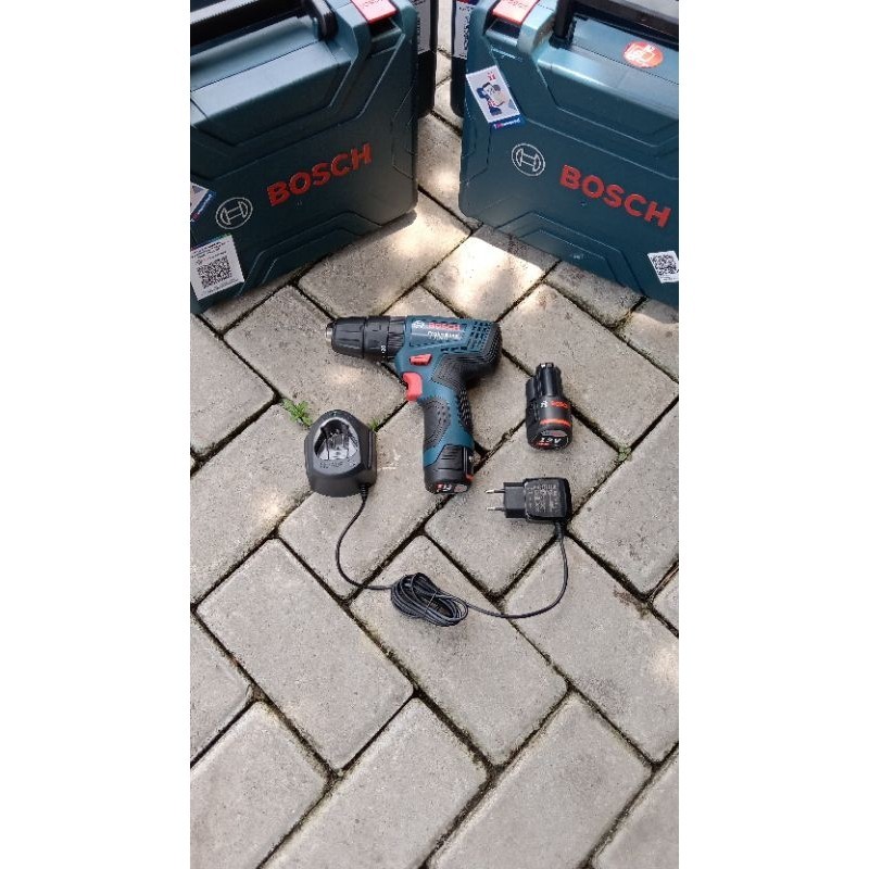 bor baterai Bosch GSB 120 LI cordless impact drill Bosch GSB120LI ORIGINAL