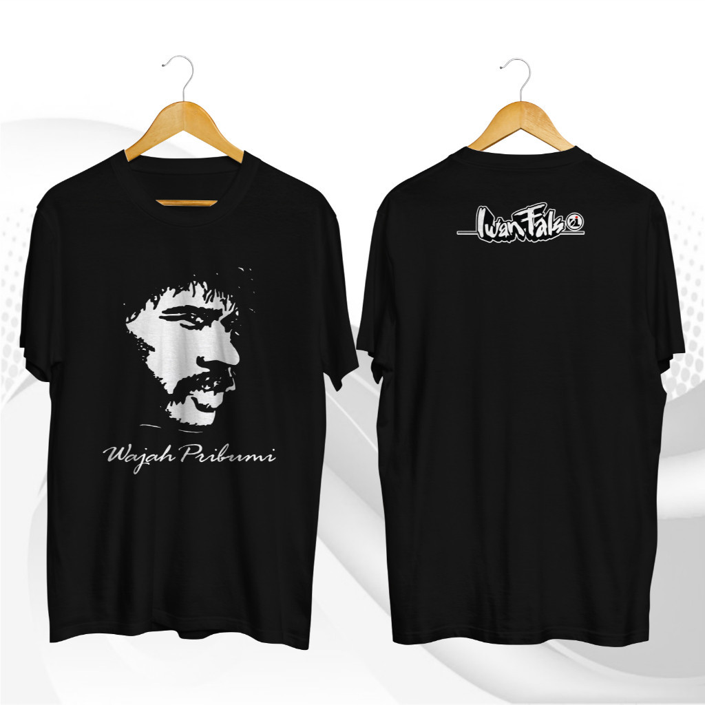 Kaos Iwan Fals Wajah Pribumi Baju Musik Lagu