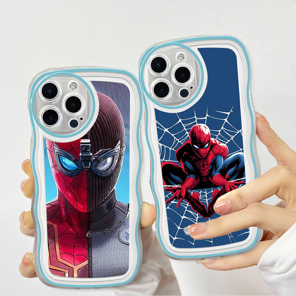 Casing iPhone 12 Pro 11 Pro Max 12 Mini Soft Case Marvel Spiderman Shockproof Phone Cover Silicone S