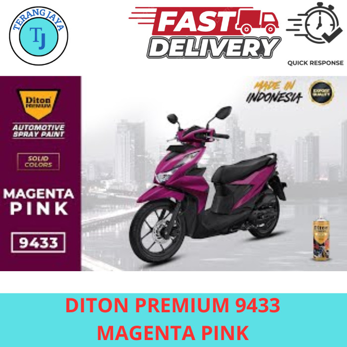 Cat Semprot Diton Premium 9433 Magenta Pink