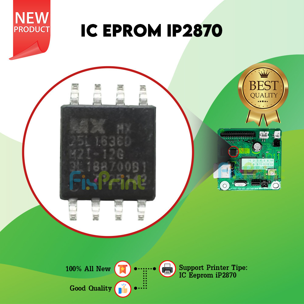 IC Eeprom Canon IP-2870, IC Eprom Canon Ip2870 IC Counter 2870
