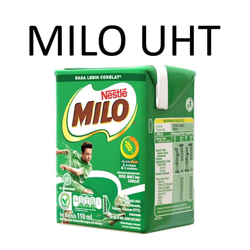 

MILO UHT ACTIV-GO 110ML By Toko DUNIA VARIASI SURABAYA