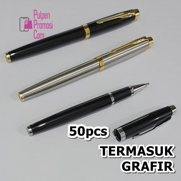 

Pulpen Metal Besi Parker Taiwan IM New + Grafir RL TW250N