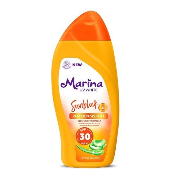 Marina SPF30 marina sunblock handbody marina marina anti sinar UV marina lotion