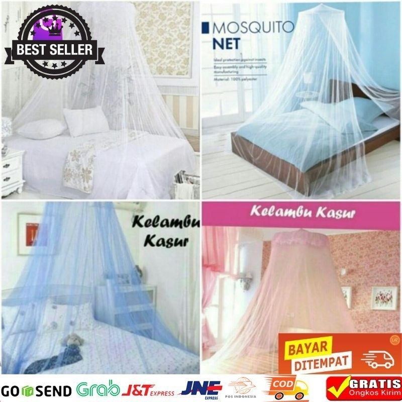 Qori Store - Kelambu Gantung / Kelambu Tidur / Kelambu Nyamuk / Klambu Tempat Tidur / Kelambu Gantun