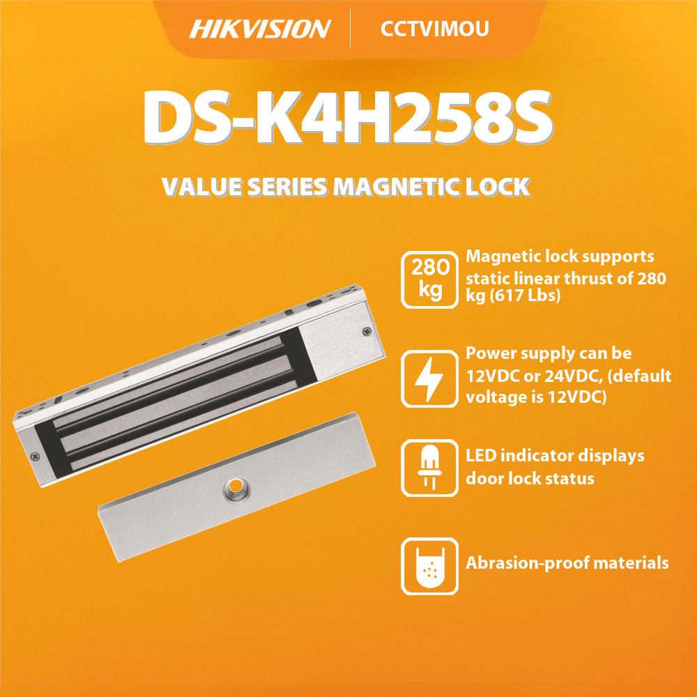 HIKVISION DS-K4H258S VALUE SERIES MAGNETIC LOCK