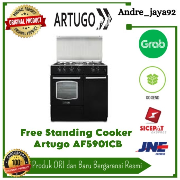 Free Standing Gas Cooker Dan Oven Artugo AF-5901
