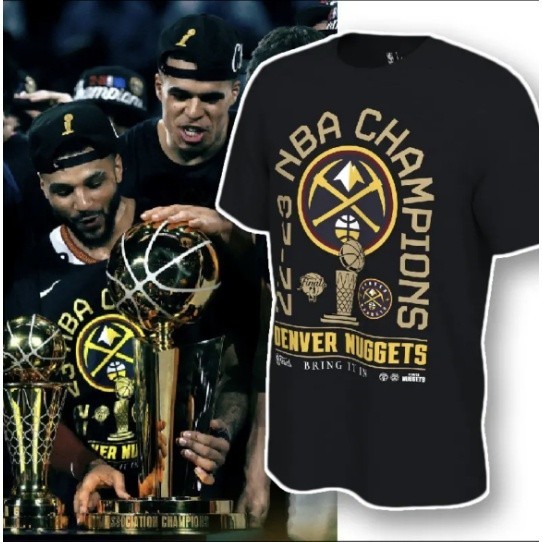 Original Design NBA T-shirt Nuggets Murray Jokic championship shirt basketball finals MVP