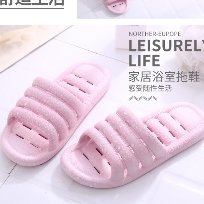Sandal Rumah Sandal Toilet Lucu & Elegan - Ungu Muda, 36/37