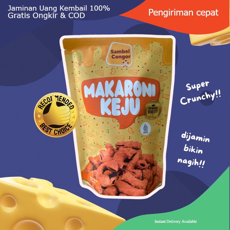 

Makaroni Keju Premium by Sambel Congor INSTAN TERMURAH