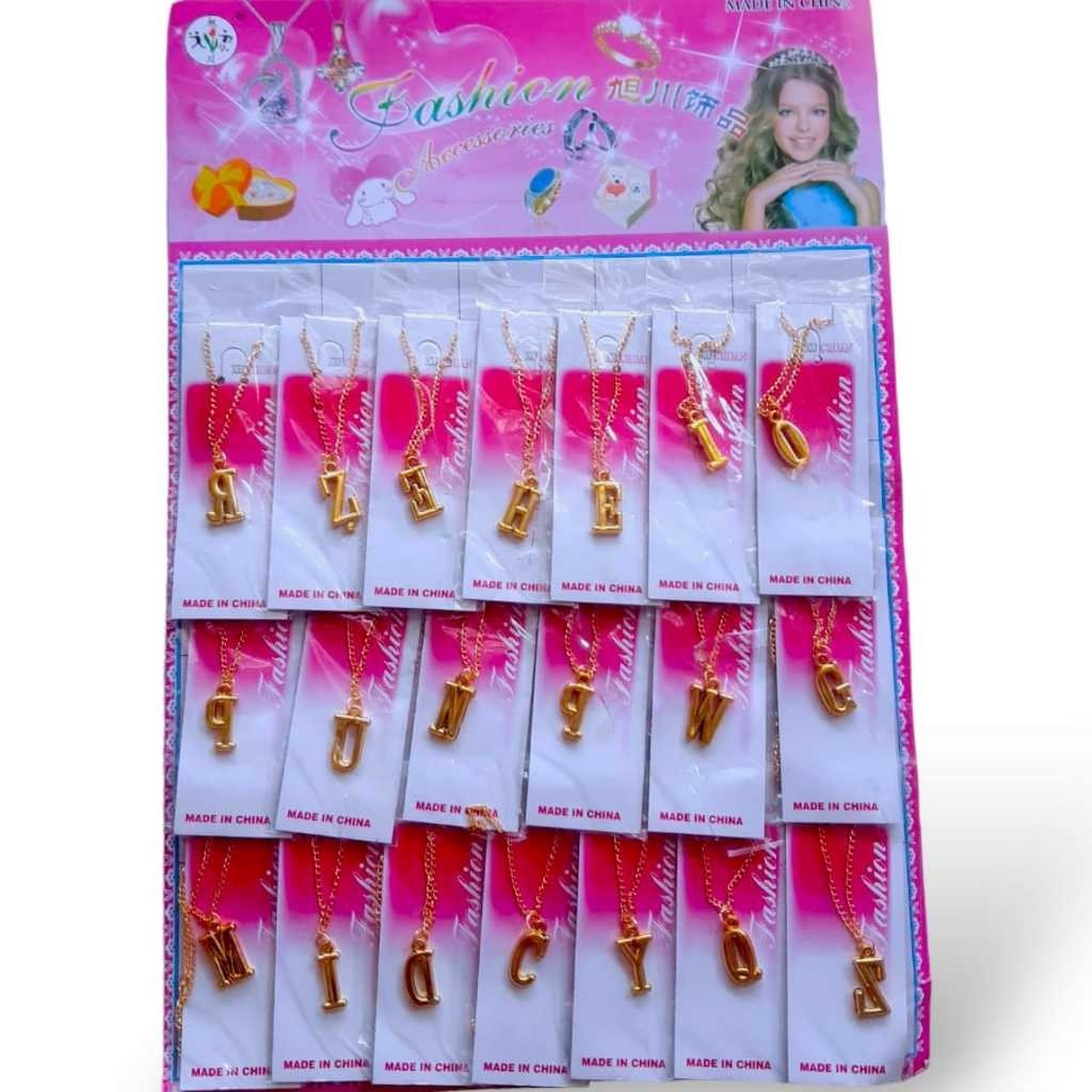 MAINAN KALUNG EMAS ANAK / KALUNG EMAS INISIAL / KALUNG ANAK ANAK / KALUNG INISIAL