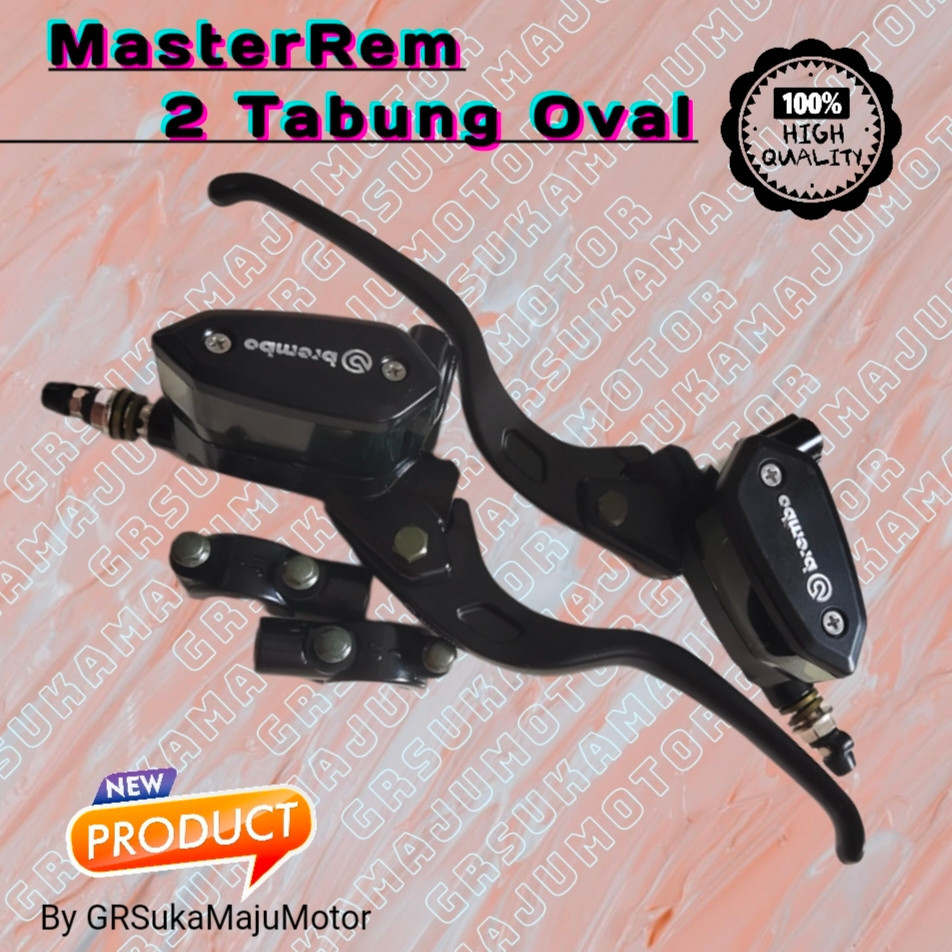 BIG SALE Master Rem Brembo 2 Tabung Oval Brembo NMAX PCX XMAX LEXI ADV Sepasang