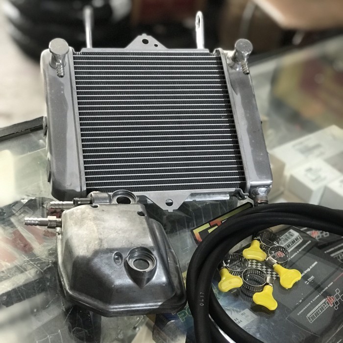 Termurah oil cooler gsx pnp beat deluxe/genio oil cooler matic besar - Tanpa kipas