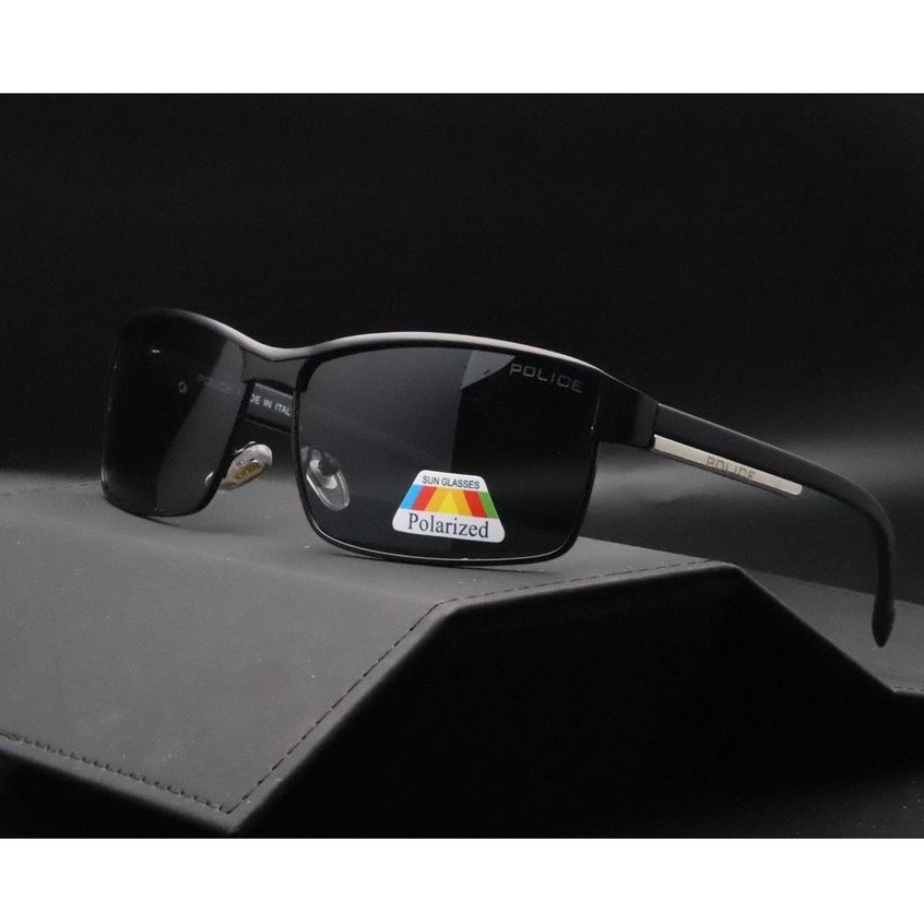 TERLARISS KACAMATA GAYA PRIA / KACAMATA POLICE P24 SUPER FULLSET