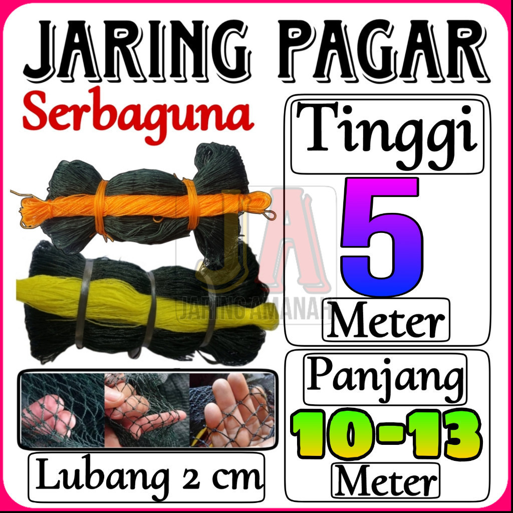 Jaring Ayam Lubang 2 cm Lebar 5 Meter Jaring Pagar Ayam Jaring Kandang Ayam