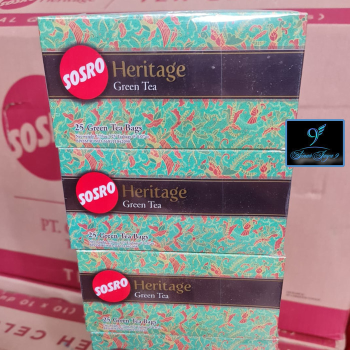 

Teh Sosro Celup Heritage Green Tea
