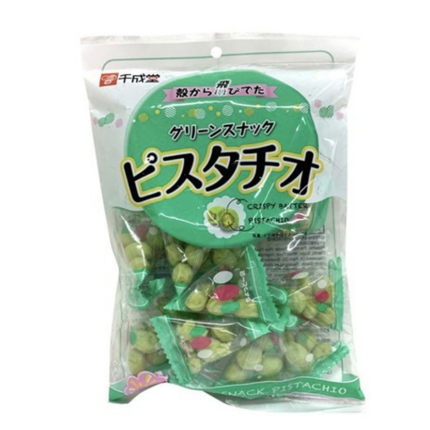 

SENNARIDO Green Snack Pistachio 90 gram | Kacang Pistacio Jepang - Original