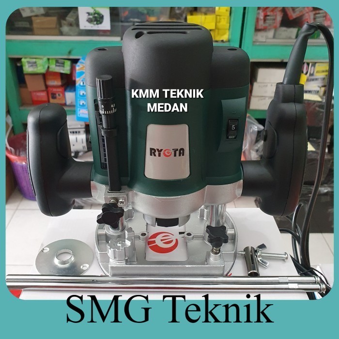 Berkualitas RYOTA MESIN TRIMMER ROUTER KAYU 6MM RA 3620 ALAT PROFILE KAYU AS KECIL JNL097