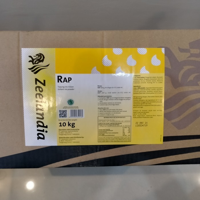 

Tfren99 zeelandia Rap instant 10kg