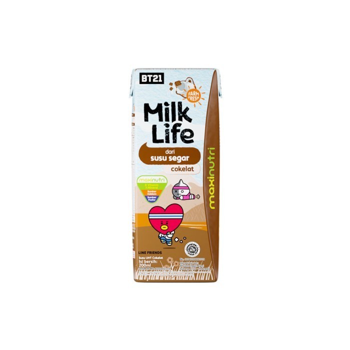 

MilkLife UHT Teens Mix Variant 4 Pcs x 200ml + Tumbler BT21