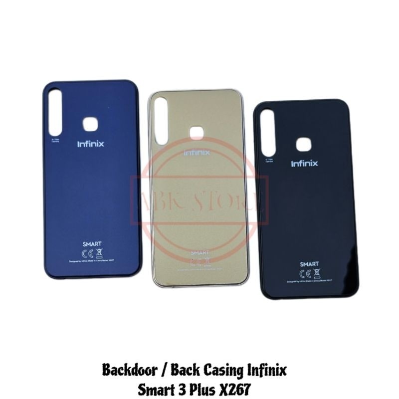 TUTUP BELAKANG BACKDOOR BACKCOVER INFINIX SMART 3 PLUS BACK CASING HOUSING