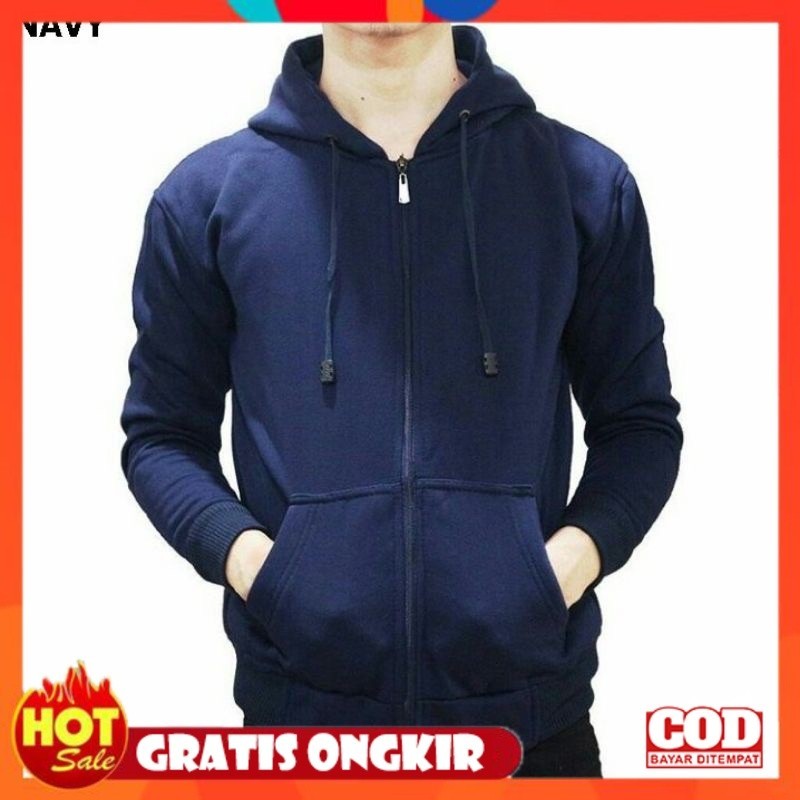 [PREMIUM ORIGINAL] Jaket Hoodie Zipper Pria | Jaket Resleting Pria | Hoodie Pria