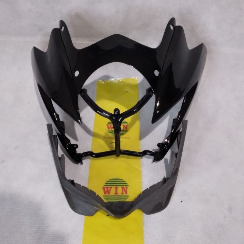 BATOK DEPAM SUZUKI SATRIA FU 150 HITAM 2011 2012 2013 | FRONT HANDLE COVER SATRIA FU 150 HITAM | TOT