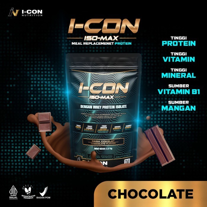 Icon Isomax Whey Protein Isolate Terbaik - Tanpa Shaker