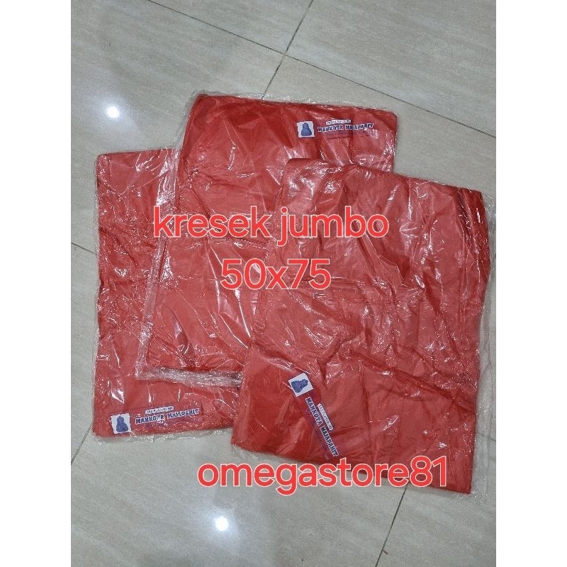 kresek besar cap mahkota majapahit ukuran 50x75 / kresek besar / kantong plastik besar