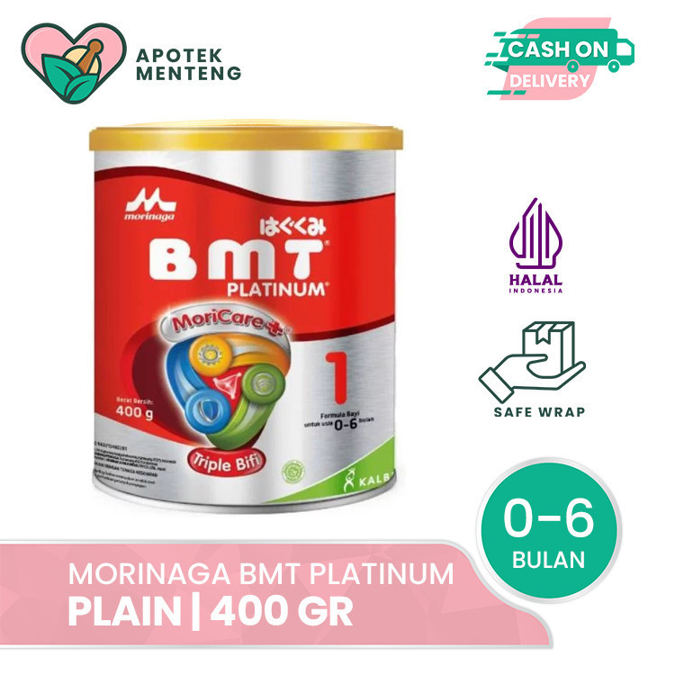 Morinaga BMT Platinum 400 Gr - Susu Formula Bayi