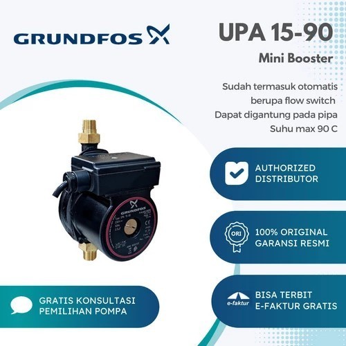 Mini Booster Grundfos UPA 15-90