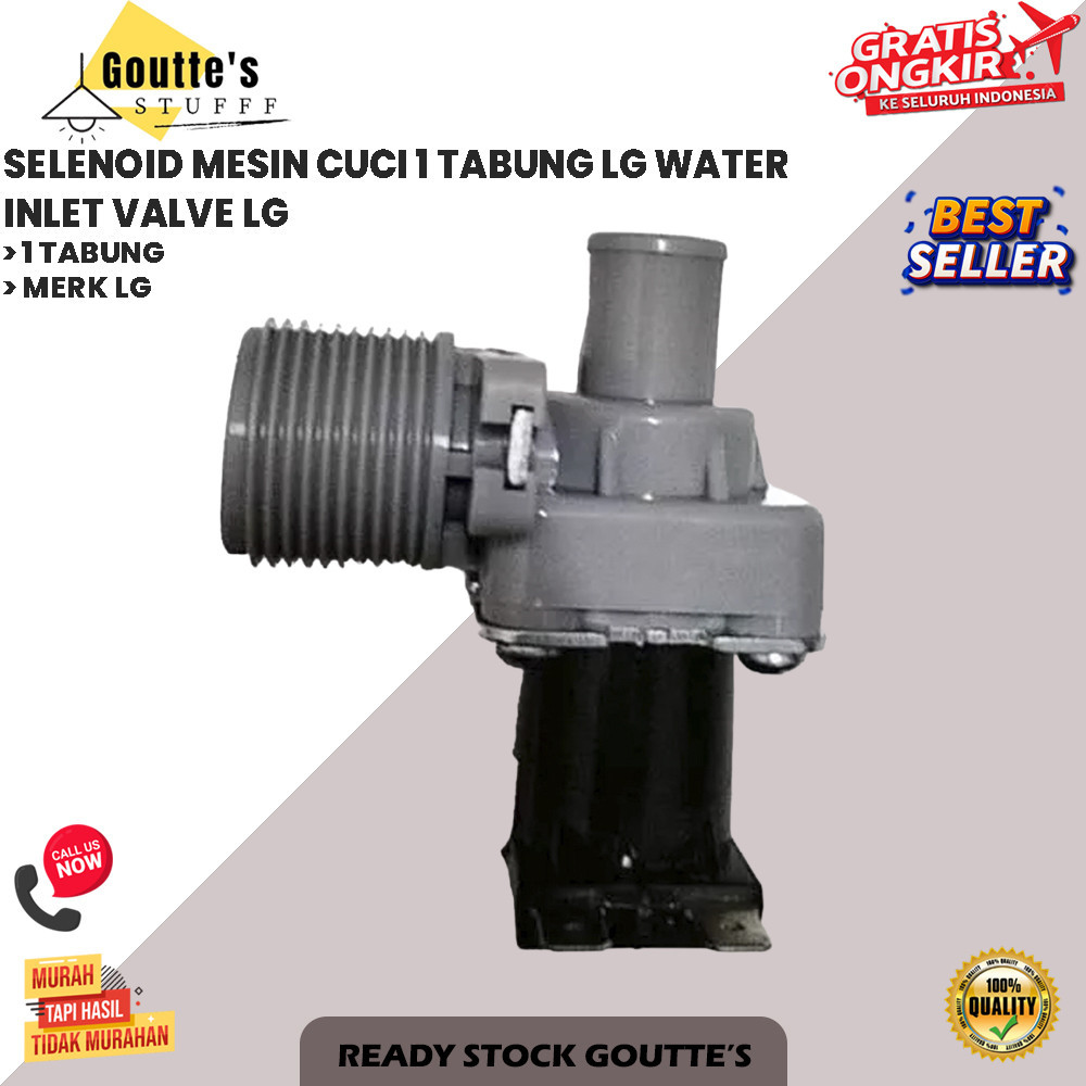 SELENOID MESIN CUCI 1 TABUNG LG WATER INLET VALVE LG (GS)