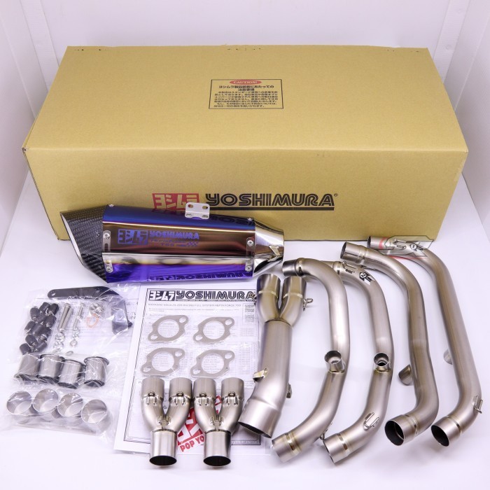 KNALPOT YOSHIMURA HEPTA FORCE TITANIUM ZX25R FS (TTB)