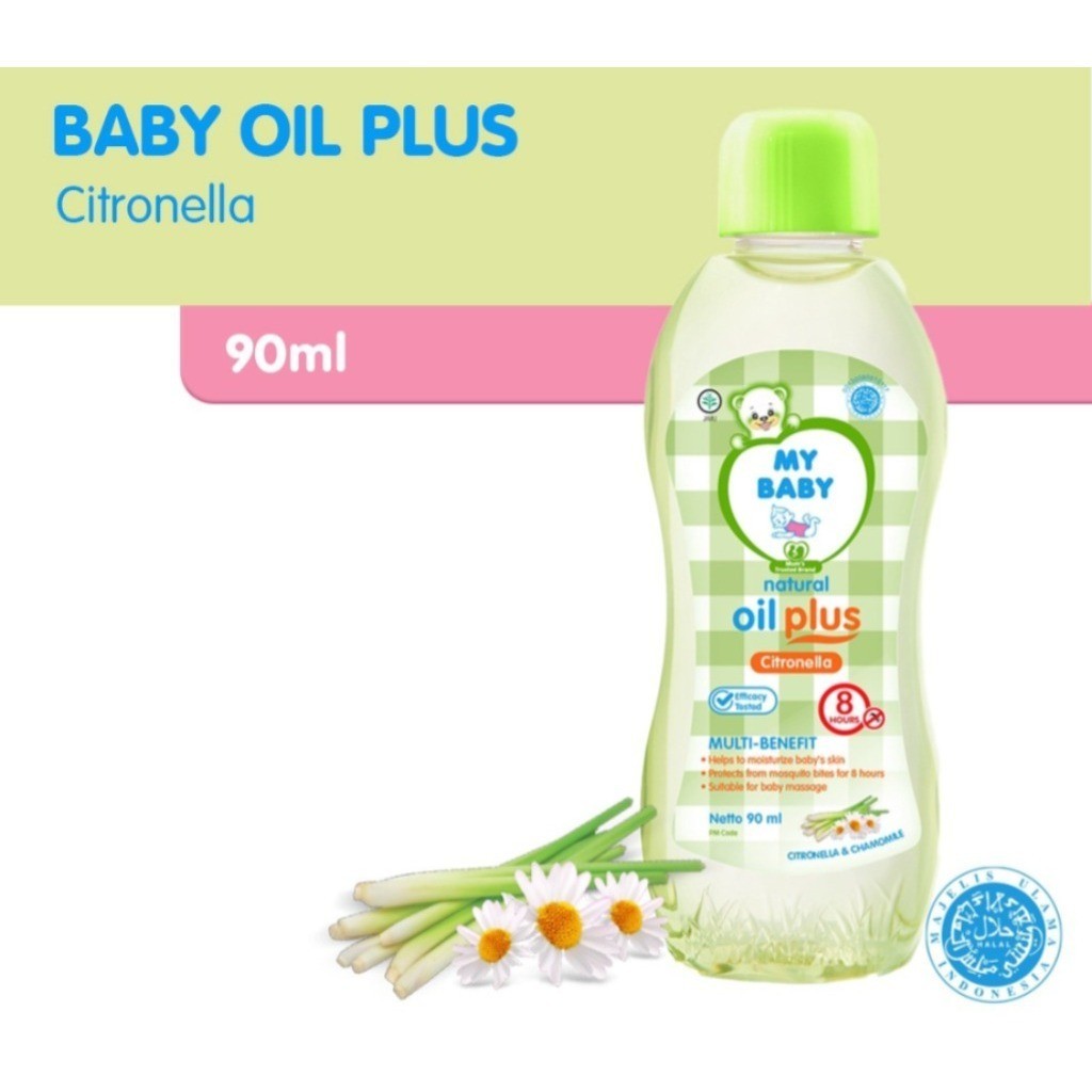 MY BABY Oil Plus Citronella 90 ml My Baby