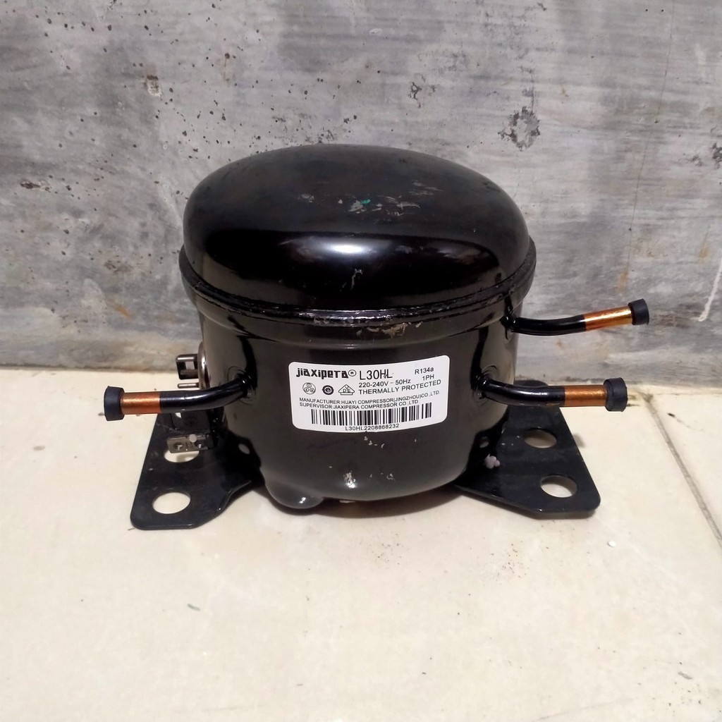 MESIN KOMPRESSOR COMPRESSOR L30HL R134A KULKAS AQUA AQR-D191 SR-D187 AQR-D189 AQR-D217 SR-D178 AQR-D