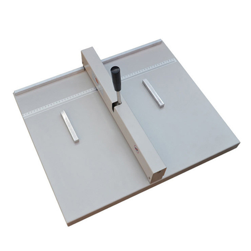 

A3 Manual Folding Machine Paper Creaser and Perforator for Name Card Photos Paper Creasing Machine 460 Model
