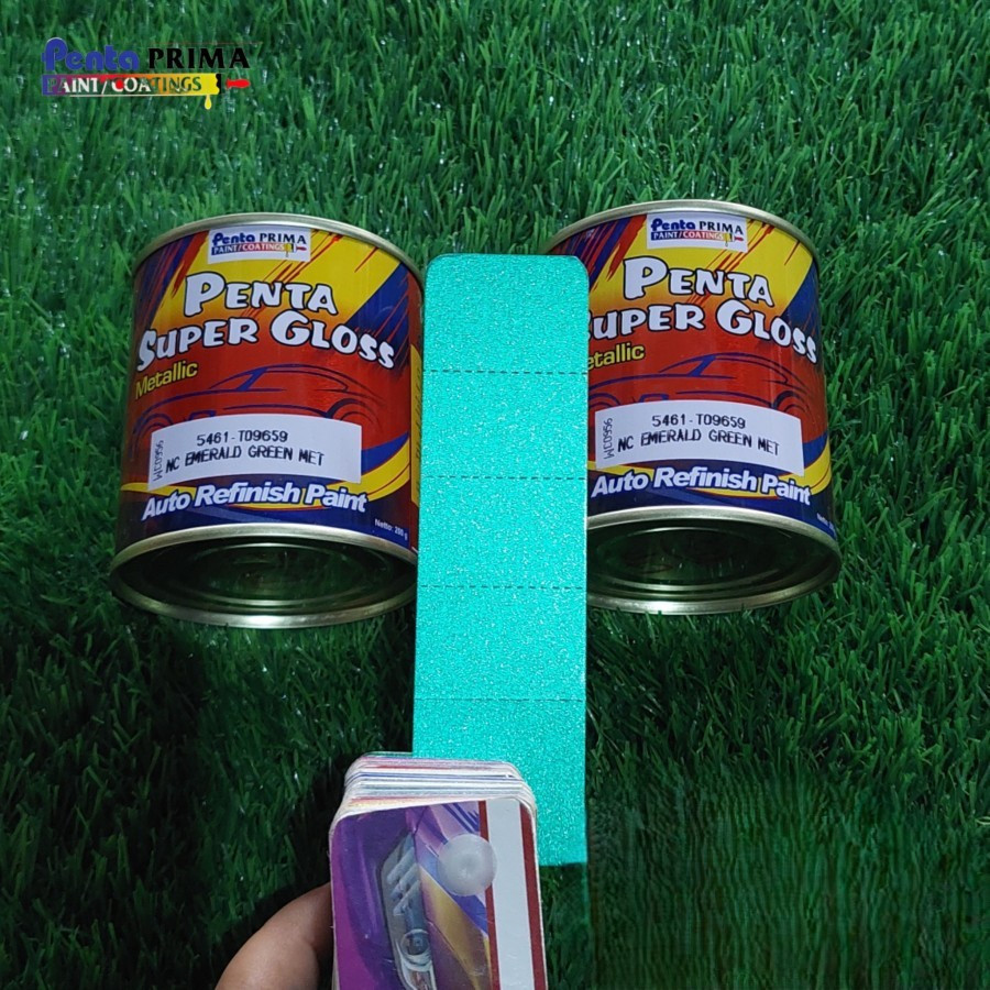 

cat penta super gloss metalic nc emerald green met T09659