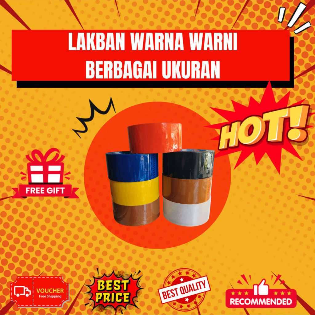 

Isolasi KINGCO Lakban Perekat Bening Selotip 12 mm 24mm 45mm 48mm