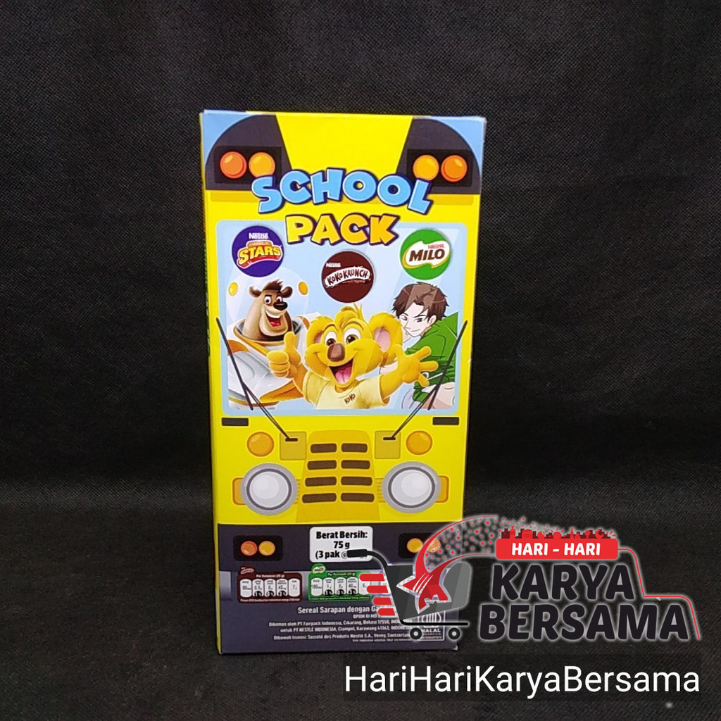 

NESTLE SCHOOL PACK CEREAL 75GR
