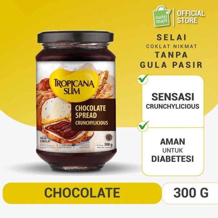 

Tropicana Slim Chocolate Spread 300g c1