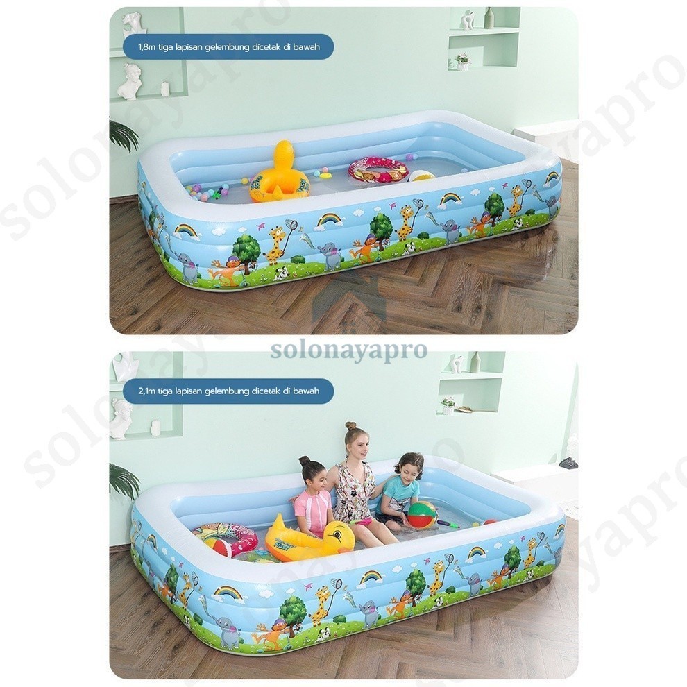 Kolam Renang Intex Anak/Kolam Renang Anak Jumbo/Balon Renang Anak/Mainan Kolam Renang Anak Balon