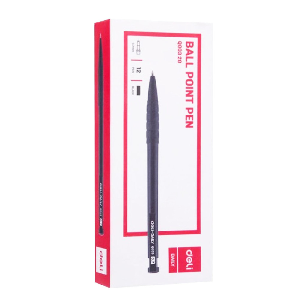 

Ballpoint Pulpen Pena Deli Q003 Pen 0.7mm