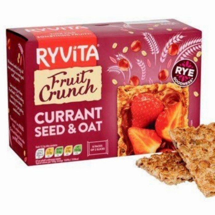 

ryvita fruit crunch currant seed obat Biscuit biskuit 200gr cracker