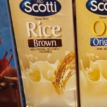 

riso Scotti rice brown milk 1ltr susu beras coklat