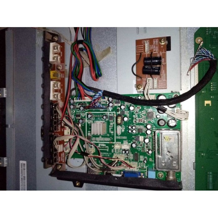MB mainboard motherboard mesin tv LED Polytron PLD 24D300 - 24D302 - 24D303