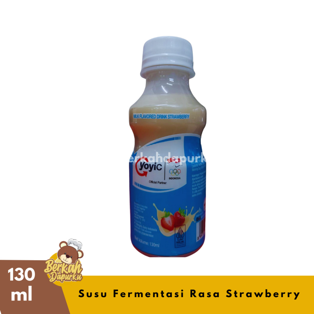 Yoyic Strawberry 130ml Susu Fermentasi Termurah