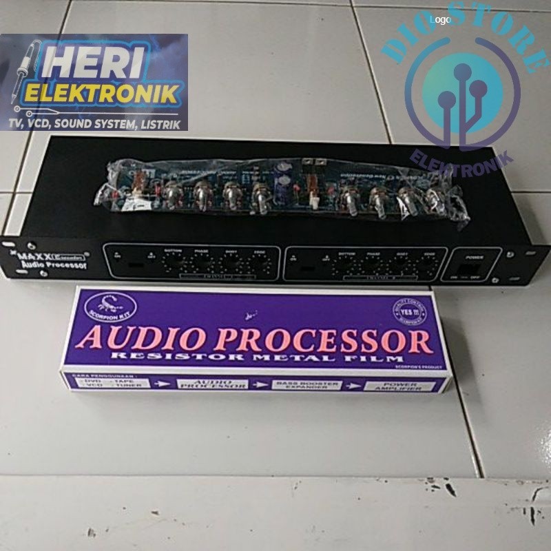 box + kit audio processor scorpion