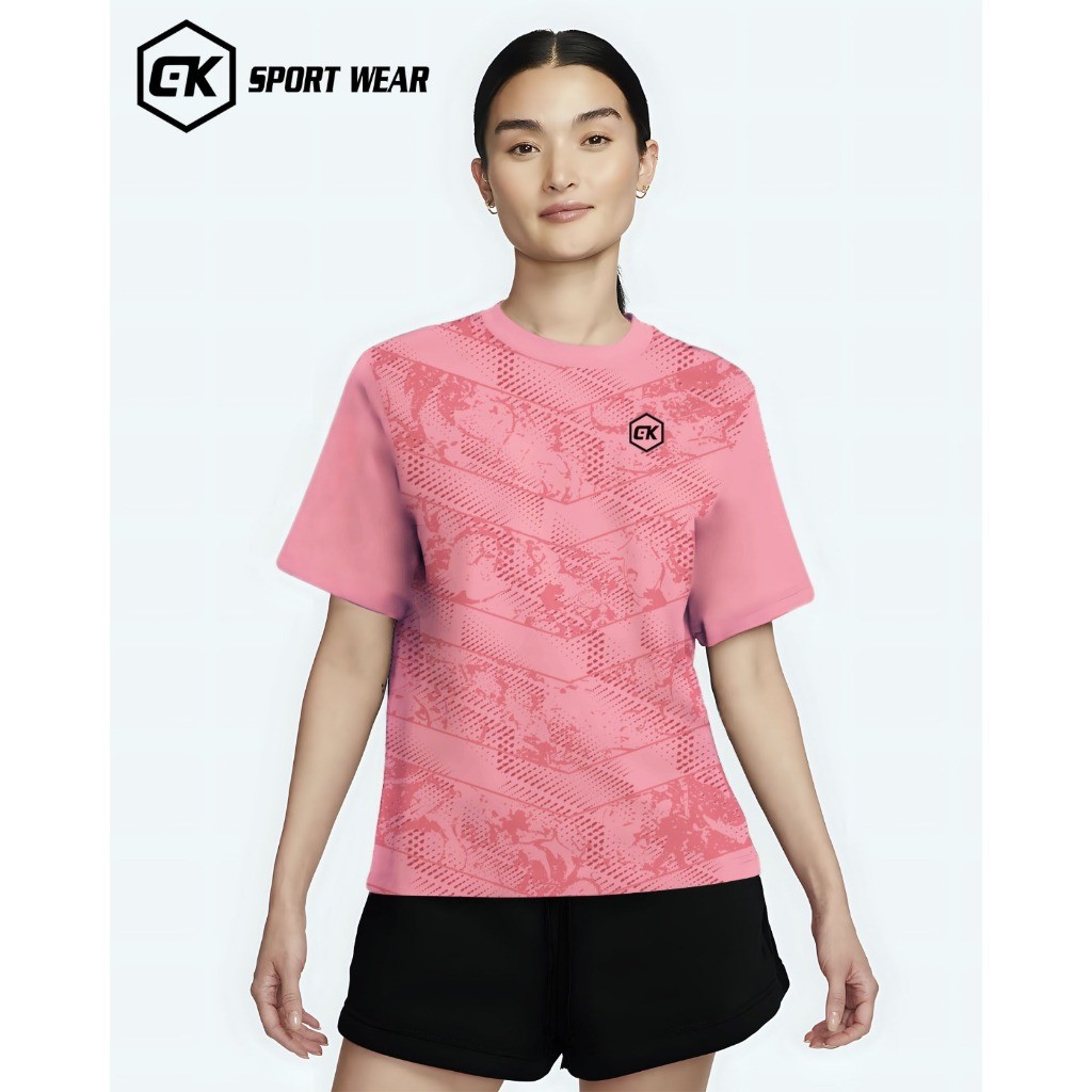 COD Kaos Olahraga Printing-Baju Volly Jersey Voli Baju Badminton Baju Bulutangkis Kaos Bulutangkis J
