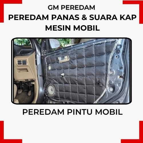 peredam suara 4 pintu mobil mercy w124 Peredam Suara Pintu Mobil GM PEREDAM